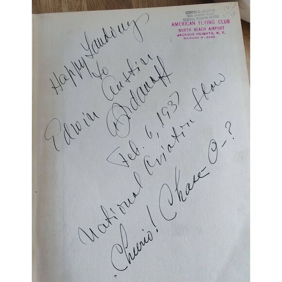 1942 Antique Aviation Pan American Book "Your Wings"   flight & history Signed - Picture 6 of 13